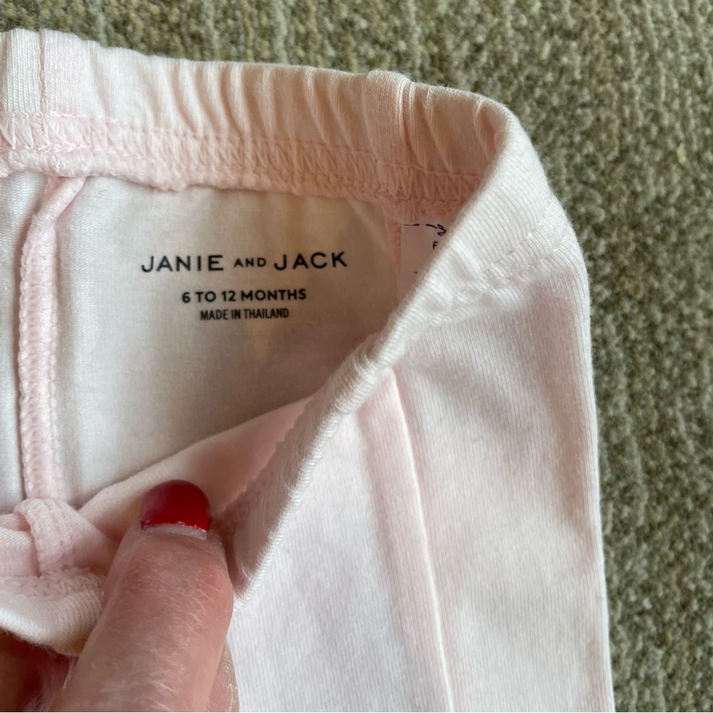 JANIE and JACK BABY PINK 2pc. OUTFIT - Picture 7 of 10
